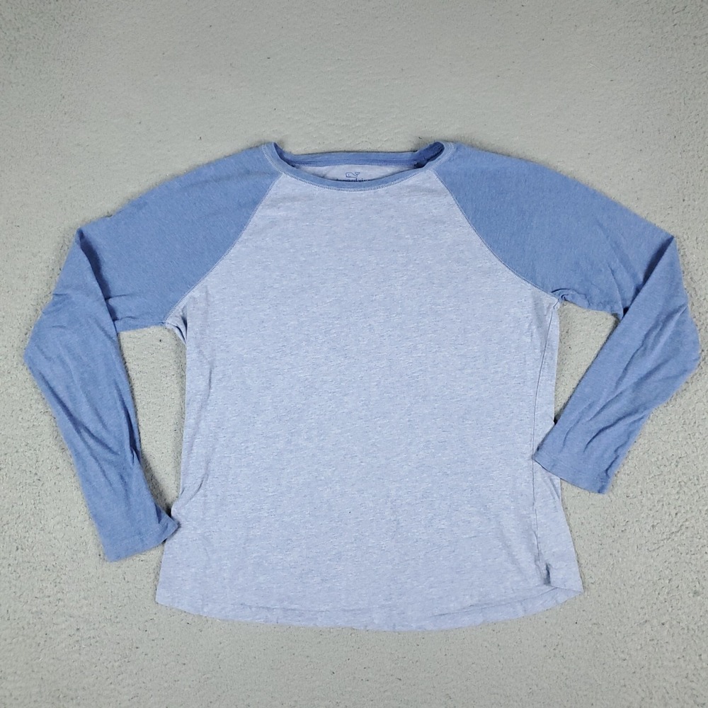 Vineyard Vines Blue Casual Long Sleeve T-Shirt Adult Size Small